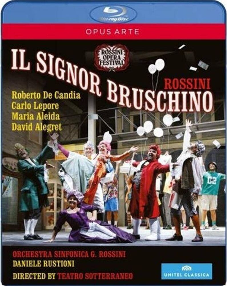 Диск Blu-ray Il Signor Bruschino
Диск Blu-ray Il Signor Bruschino