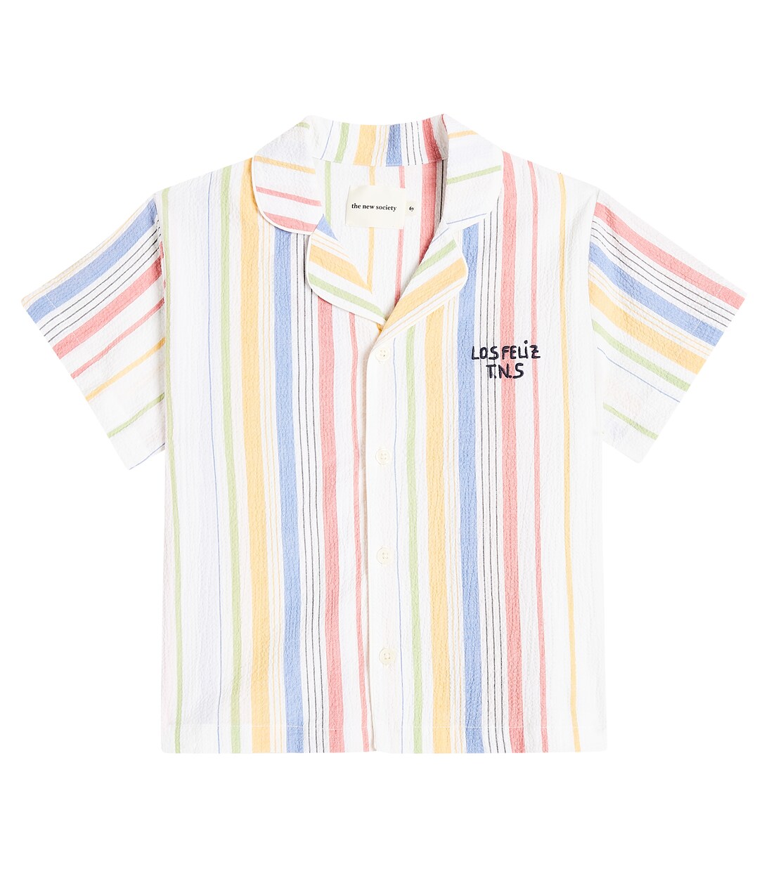 Рубашка для боулинга Torrance из хлопка в полоску The New Society, Torrance Stripes 
Рубашка для боулинга Torrance из хлопка в полоску The New Society, Torrance Stripes