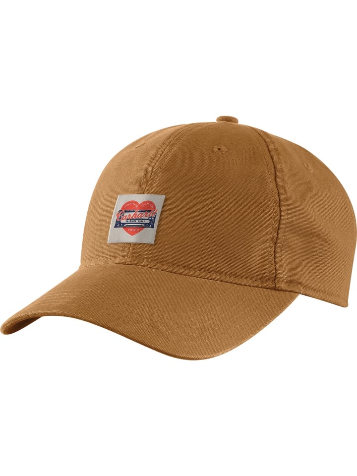 CARHARTT Кепка "Heart Patch Canvas Cap" коричневого цвета
CARHARTT Кепка "Heart Patch Canvas Cap" коричневого цвета