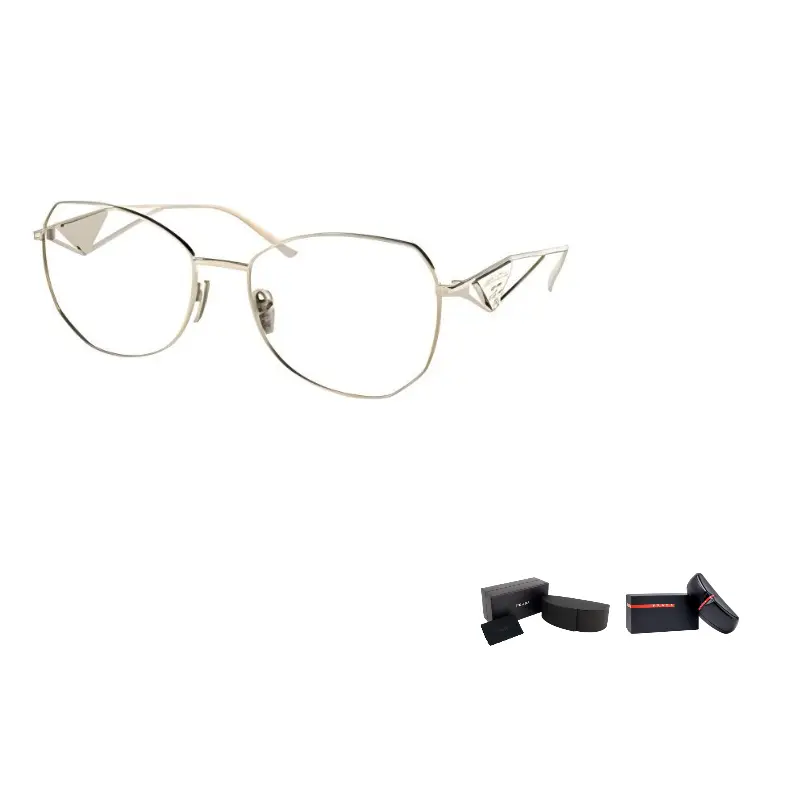 PRADA Очки с логотипом и массивной оправой, Gold
PRADA Очки с логотипом и массивной оправой, Gold