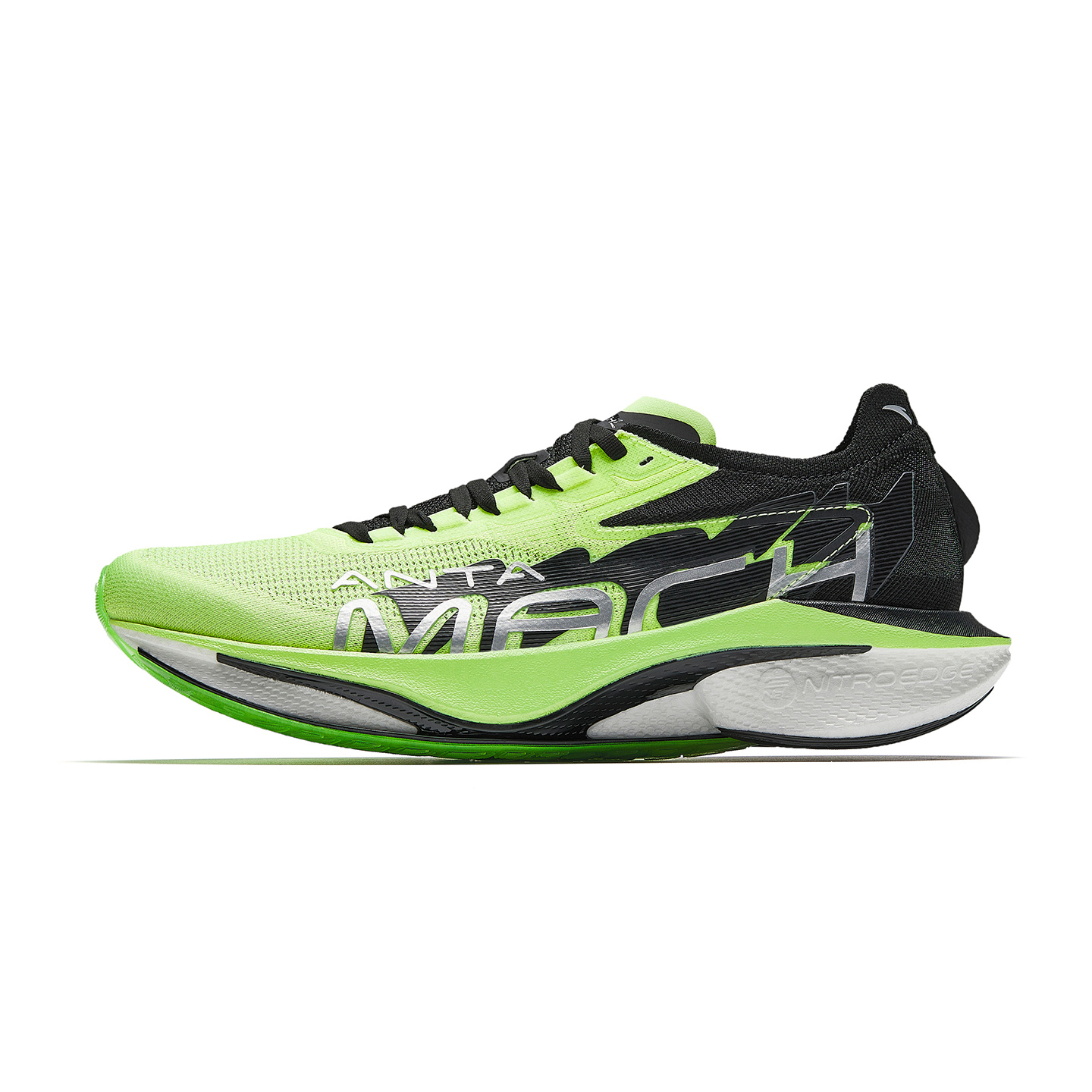ANTA Легкие беговые кроссовки мужские Acid Grass Green/Basic Black/Silver
ANTA Легкие беговые кроссовки мужские Acid Grass Green/Basic Black/Silver