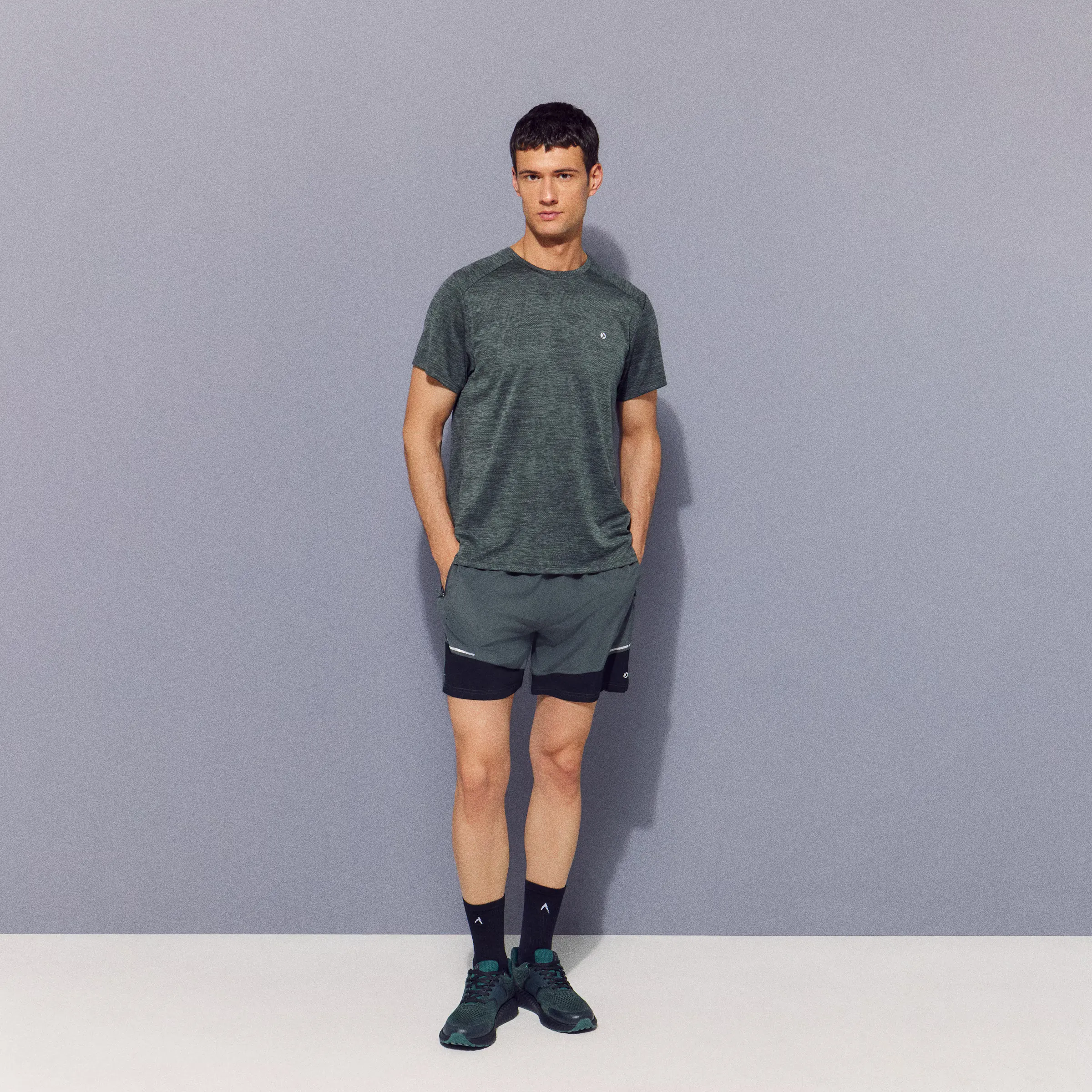 Мужские шорты для бега Boomerang, зеленый
Мужские шорты для бега Boomerang, зеленый