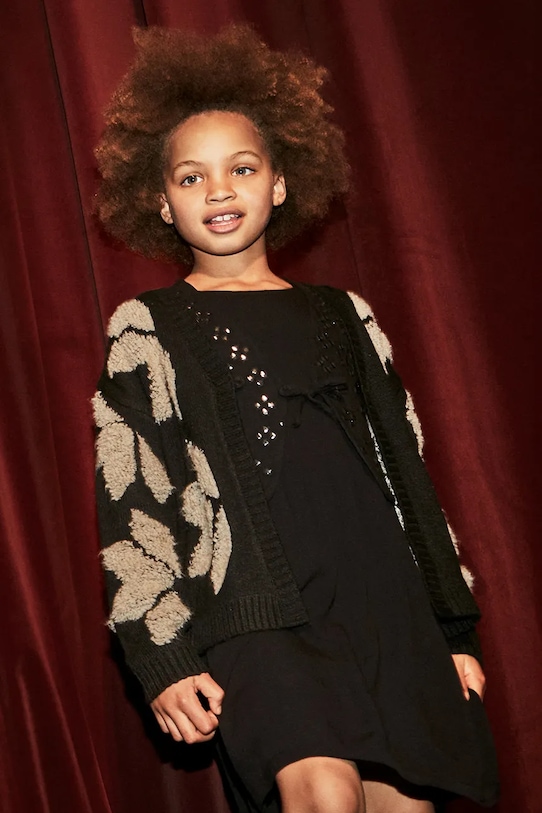 Детский кардиган Mayoral, черный 
Детский кардиган Mayoral, черный