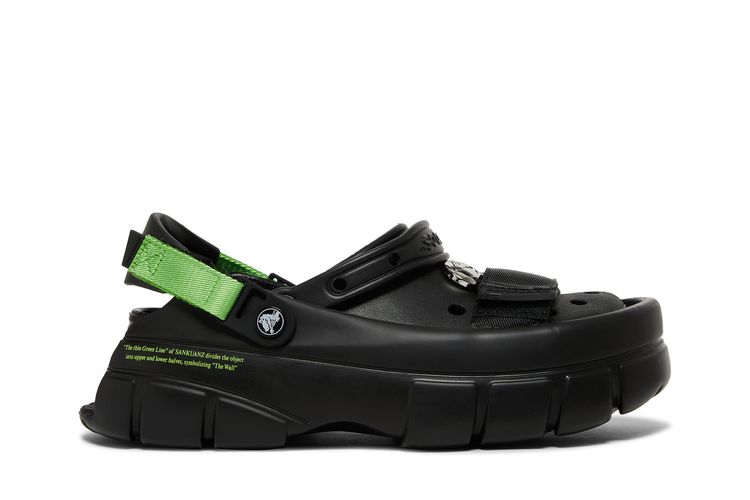 Сабо Sankuanz x Clog 'Black', черный
Сабо Sankuanz x Clog 'Black', черный
