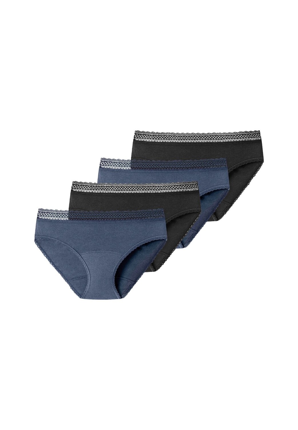 Трусики для месячных, набор из 4 шт Secret Care SCHIESSER, цвет Schwarz / Flieder
Трусики для месячных, набор из 4 шт Secret Care SCHIESSER, цвет Schwarz / Flieder