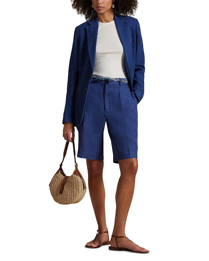 Складчатые шорты Ralph Lauren, синий
Складчатые шорты Ralph Lauren, синий