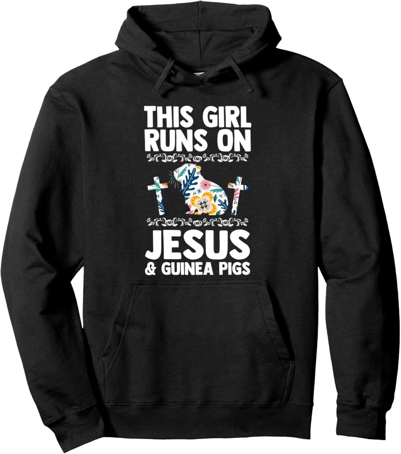 Худи This Girl Runs on Jesus & Guinea Pig Jesus & Bible Gift, черный
Худи This Girl Runs on Jesus & Guinea Pig Jesus & Bible Gift, черный