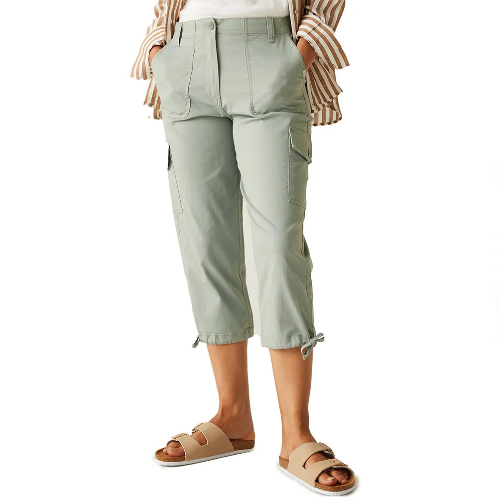 Брюки Regatta Shorebella 3/4, зеленый
Брюки Regatta Shorebella 3/4, зеленый