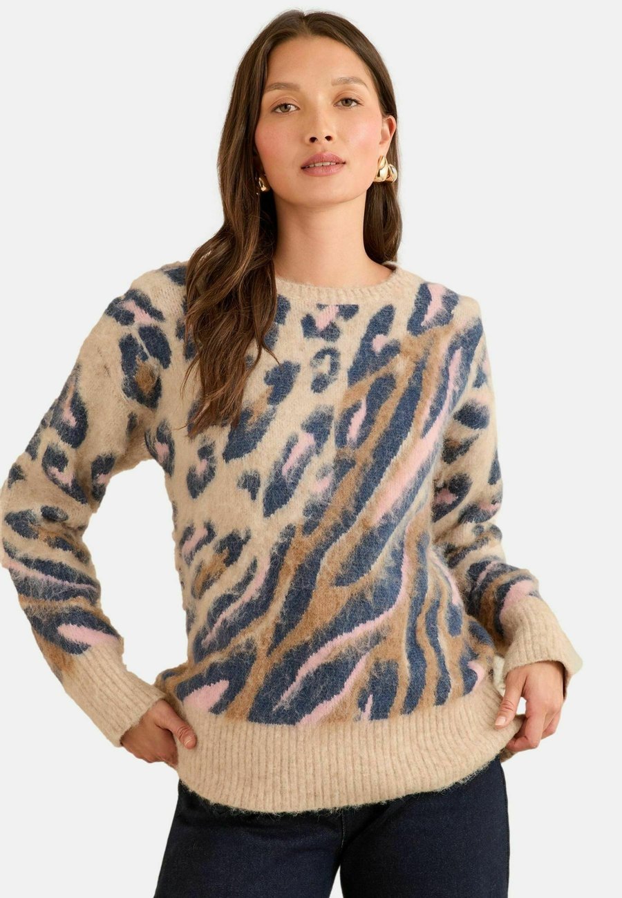 Джемпер Love & Roses REGULAR FIT, Animal/Beige
Джемпер Love & Roses REGULAR FIT, Animal/Beige