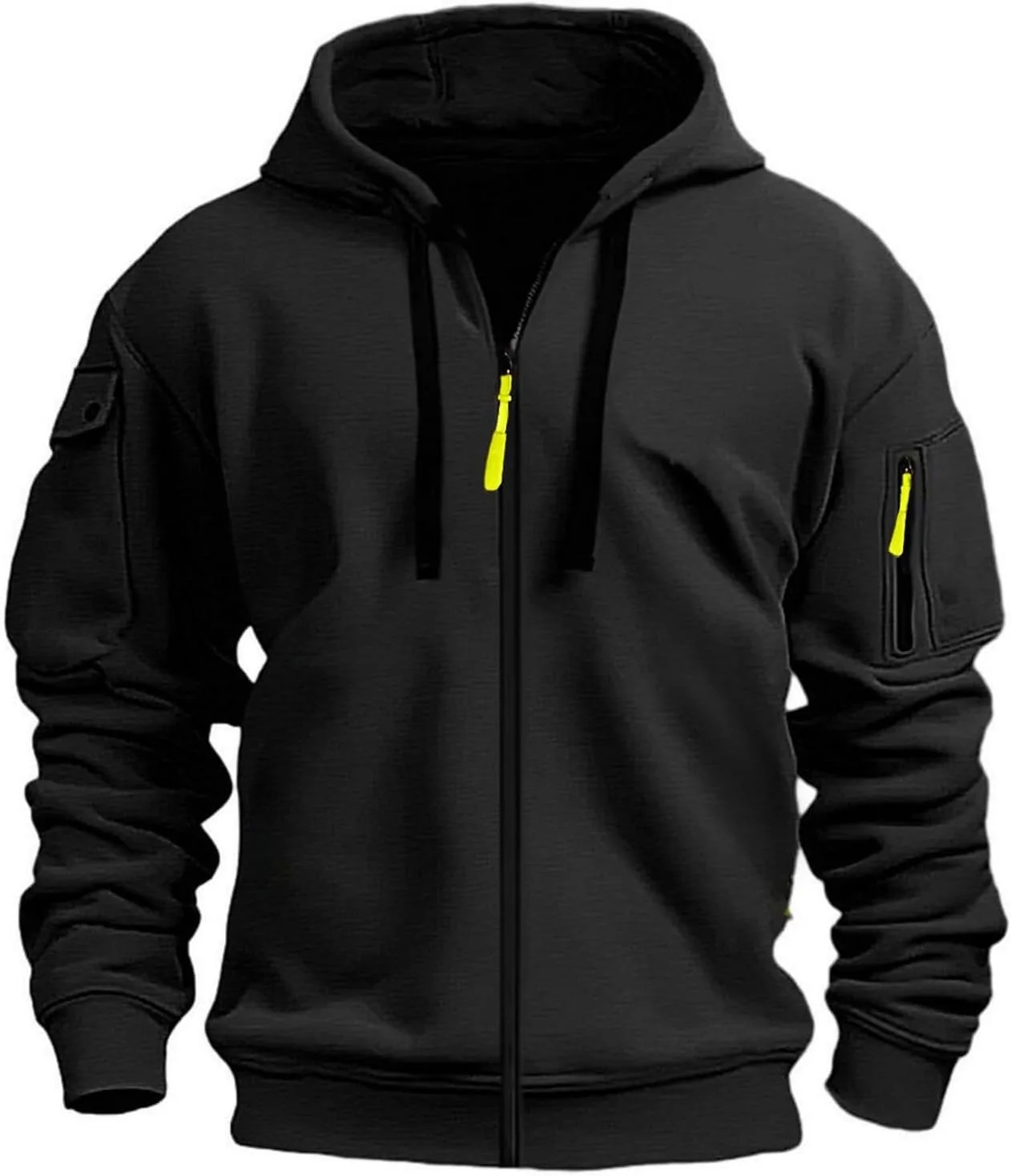 Мужской худи Lu's Chic с карманами на молнии
Мужской худи Lu's Chic с карманами на молнии