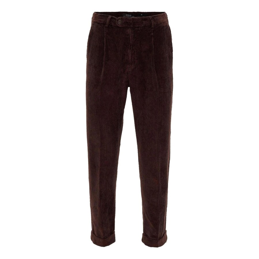 Зауженные брюки в складку спереди Antioch, темно-коричневый
Зауженные брюки в складку спереди Antioch, темно-коричневый