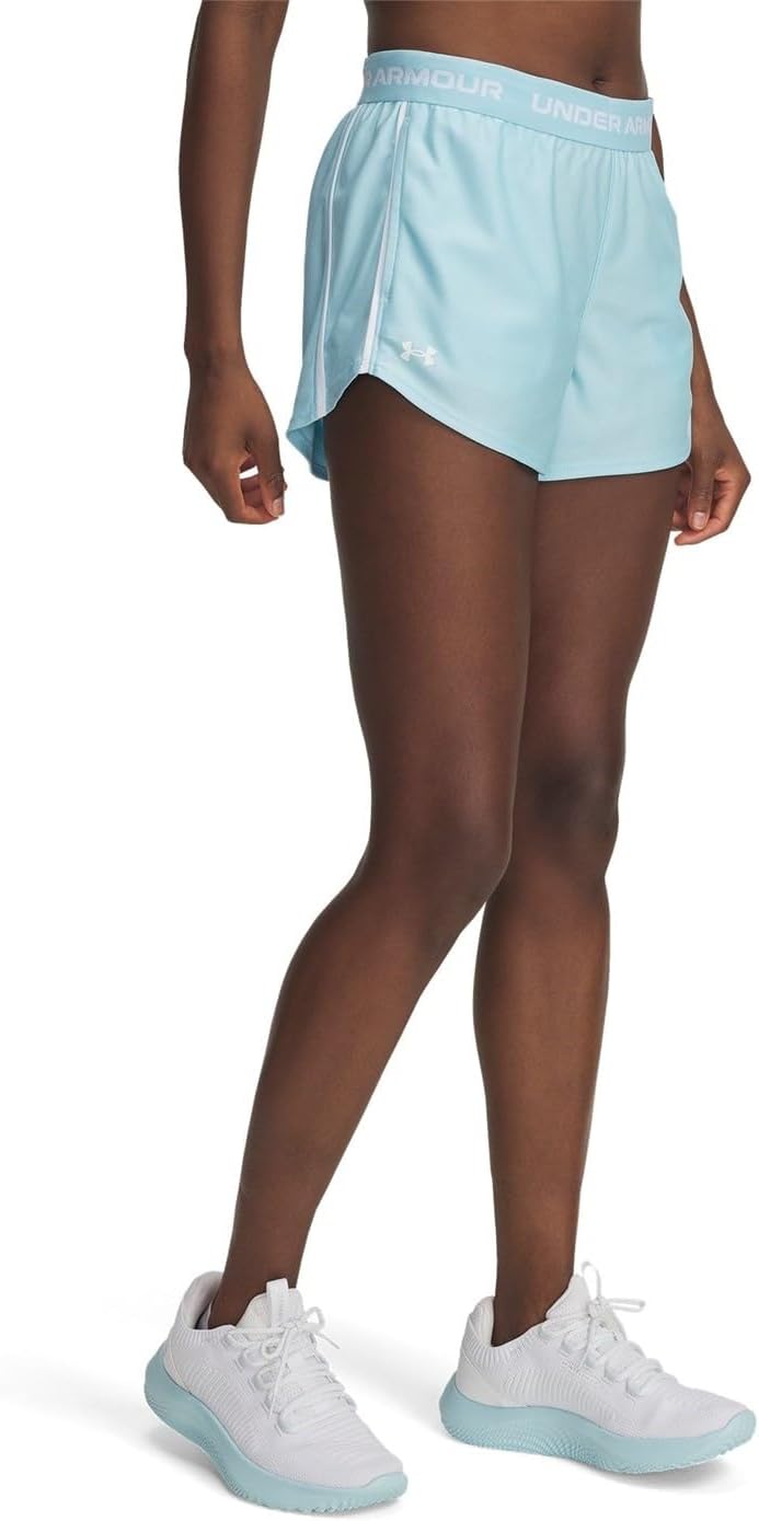 Женские шорты Under Armour Tech Play Up, Stream/White
Женские шорты Under Armour Tech Play Up, Stream/White