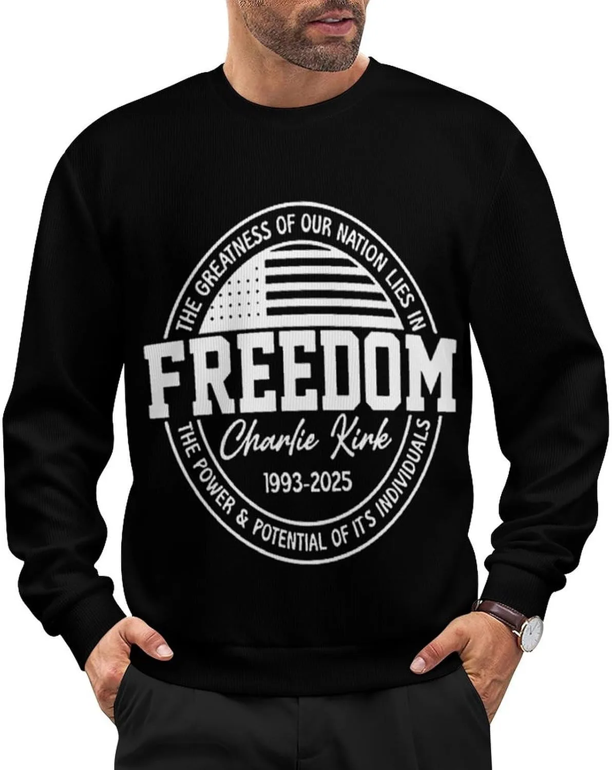 Свитер Charlie Kirk Unisex CONGIRLBOON
Свитер Charlie Kirk Unisex CONGIRLBOON