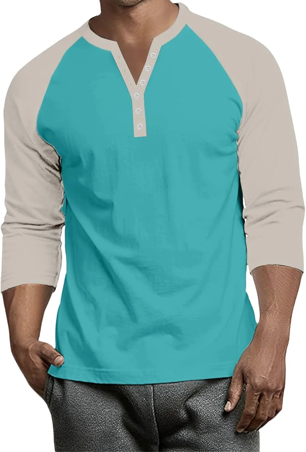 Мужская футболка Henley с коротким рукавом для лета, S-3XL WENKOMG1
Мужская футболка Henley с коротким рукавом для лета, S-3XL WENKOMG1