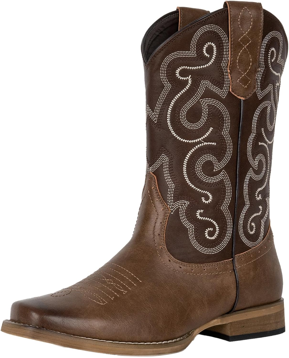 Мужские ковбойские сапоги J's.o.l.e с квадратным носком, вестерн-сапоги, коричневые сапоги с противоскользящей подошвой на пуговицах J’S.O.L.E
Мужские ковбойские сапоги J's.o.l.e с квадратным носком, вестерн-сапоги, коричневые сапоги с противоскользящей подошвой на пуговицах J’S.O.L.E