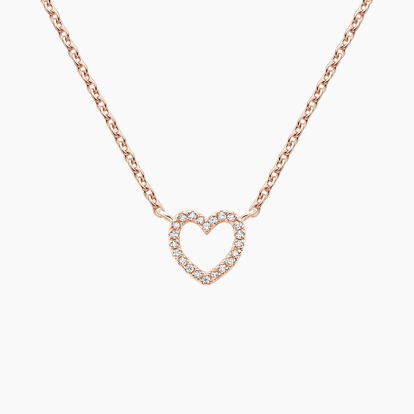 Подвеска с бриллиантами в форме сердца Brilliant Earth
Подвеска с бриллиантами в форме сердца Brilliant Earth