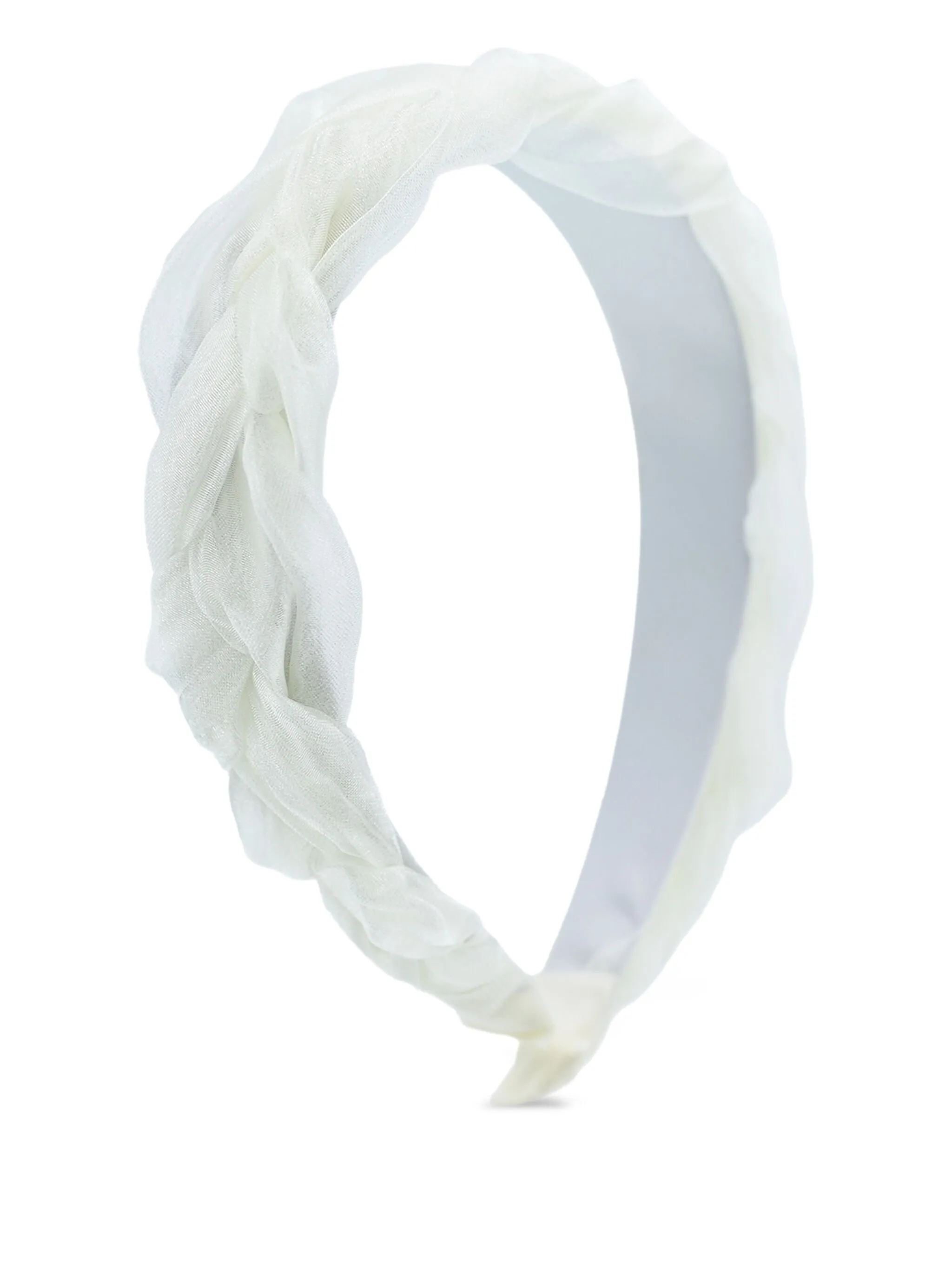 Плетеный ободок из тюля Mimi Tutu, белый
Плетеный ободок из тюля Mimi Tutu, белый