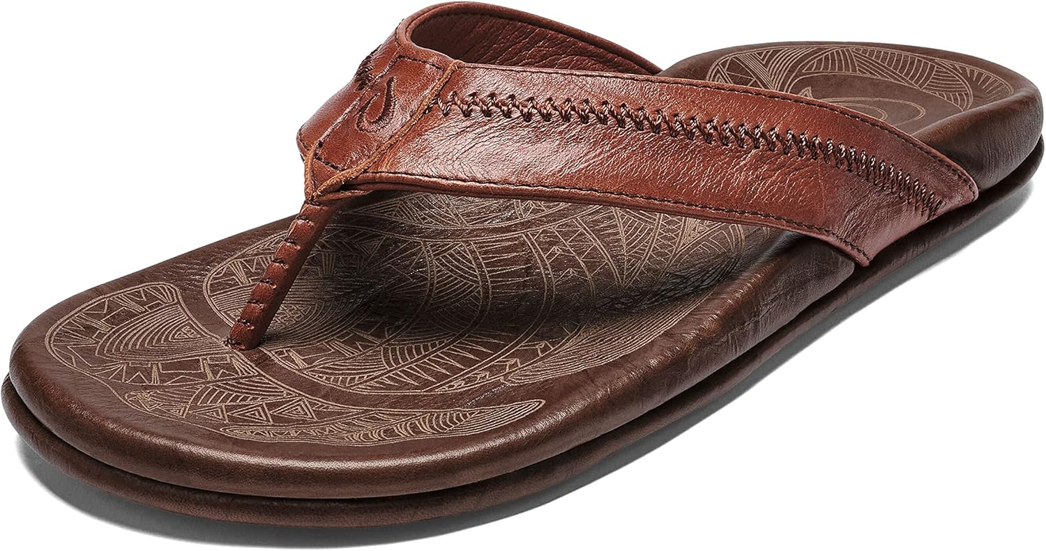 Мужские кожаные пляжные сандалии OLUKAI Hiapo, выполненные из качественных материалов, легкие и прочные, обеспечивают комфорт и поддержку на весь день, Rum/Dark Wood
Мужские кожаные пляжные сандалии OLUKAI Hiapo, выполненные из качественных материалов, легкие и прочные, обеспечивают комфорт и поддержку на весь день, Rum/Dark Wood