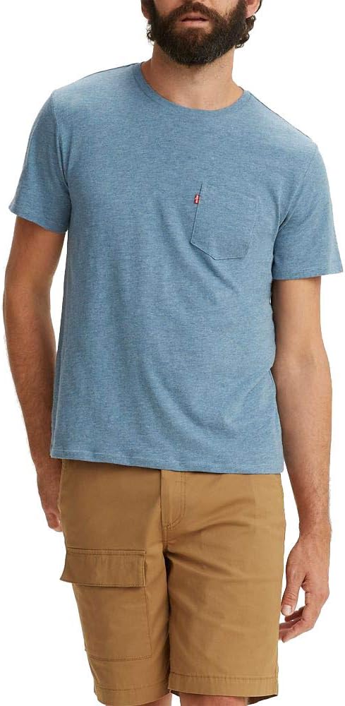 Мужская футболка Levi's с коротким рукавом и классическим карманом (доступна в большом размере), (New) Indigo Wash Heather, Серый, Мужская футболка Levi's с коротким рукавом и классическим карманом (доступна в большом размере), (New) Indigo Wash Heather
Мужская футболка Levi's с коротким рукавом и классическим карманом (доступна в большом размере), (New) Indigo Wash Heather, Серый, Мужская футболка Levi's с коротким рукавом и классическим карманом (доступна в большом размере), (New) Indigo Wash Heather