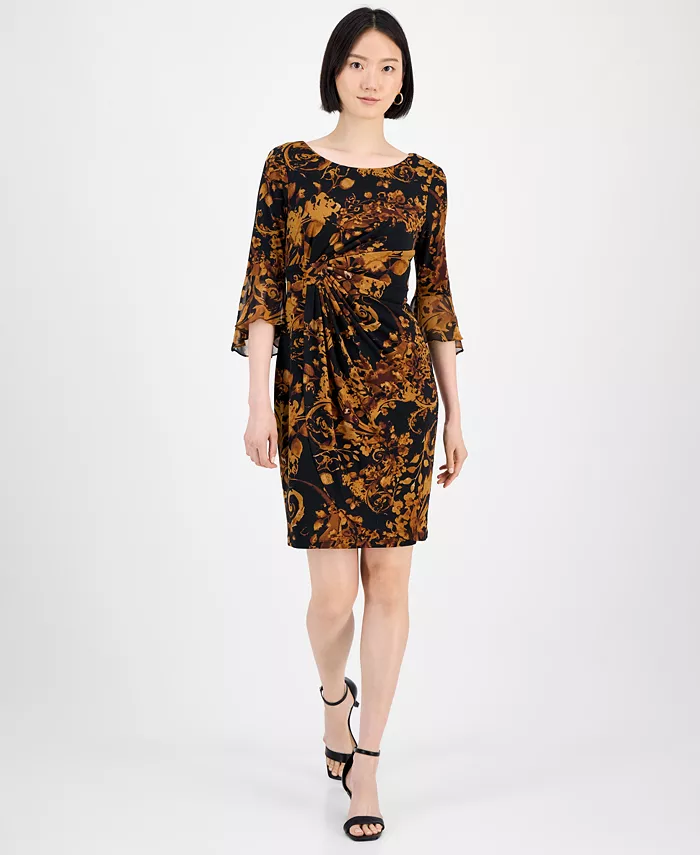 Платье Petite с принтом, боковыми вставками и оборками на манжетах Connected, мультиколор
Платье Petite с принтом, боковыми вставками и оборками на манжетах Connected, мультиколор