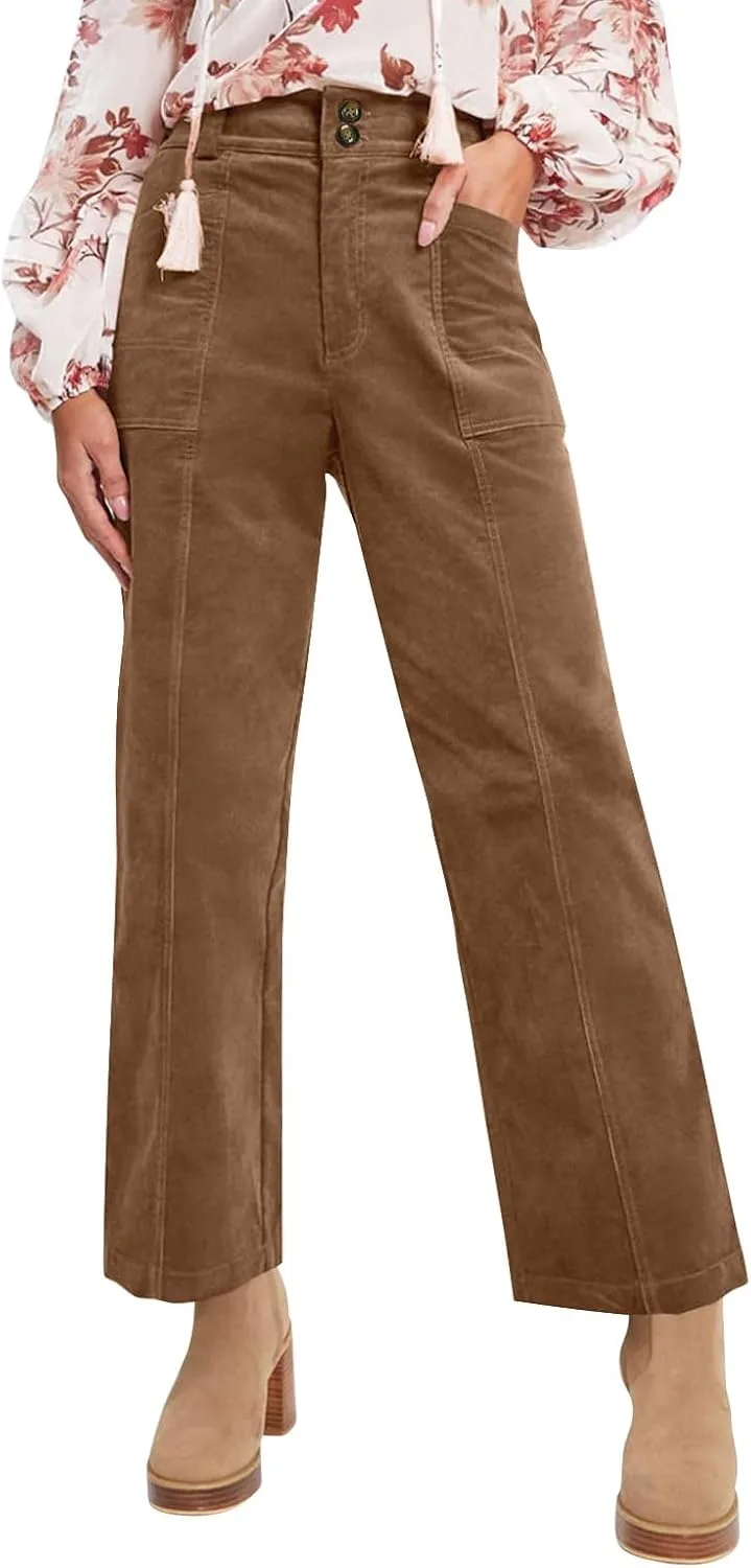 Женские джинсы wide leg с высокой талией и прямым кроем
Женские джинсы wide leg с высокой талией и прямым кроем