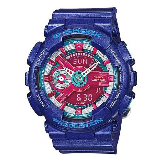 Часы CASIO G-Shock Analog-Digital 'Blue', фиолетовый
Часы CASIO G-Shock Analog-Digital 'Blue', фиолетовый