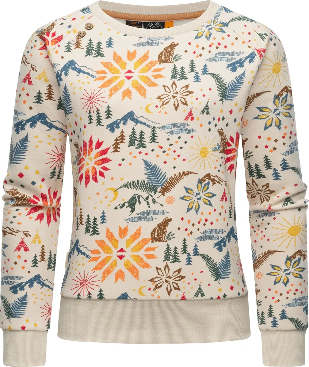Свитер с круглым вырезом Ragwear "Johanka Print", стильный женский свитер с классным принтом, бежевый
Свитер с круглым вырезом Ragwear "Johanka Print", стильный женский свитер с классным принтом, бежевый
