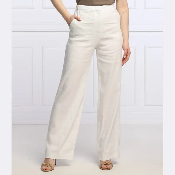 Льняные брюки свободного кроя высокая талия Marc Cain, белый
Льняные брюки свободного кроя высокая талия Marc Cain, белый