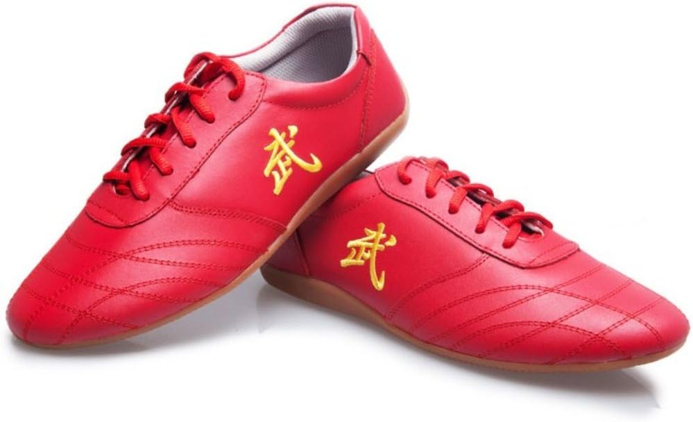 Кожаные кроссовки для Тай Цзи - обувь для боевых искусств и кунг-фу Snlmy, красный
Кожаные кроссовки для Тай Цзи - обувь для боевых искусств и кунг-фу Snlmy, красный