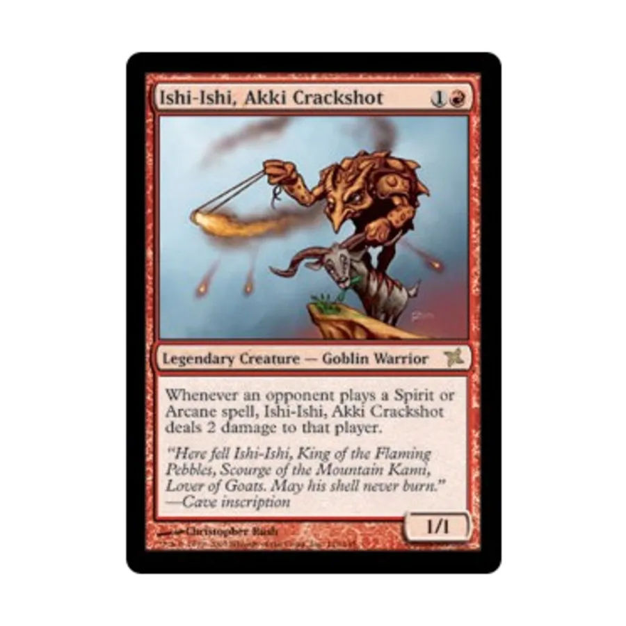 CCG Иши-Иши, Акки Крэкшот (R), MTG - Betrayers of Kamigawa
CCG Иши-Иши, Акки Крэкшот (R), MTG - Betrayers of Kamigawa