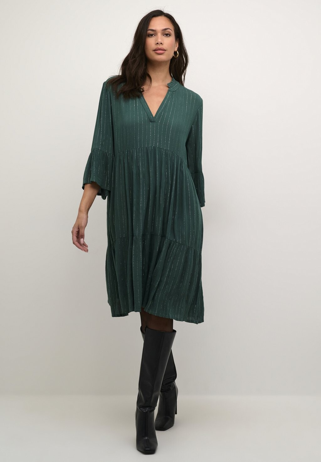 Повседневное платье LIV Kaffe, зеленый
Повседневное платье LIV Kaffe, зеленый