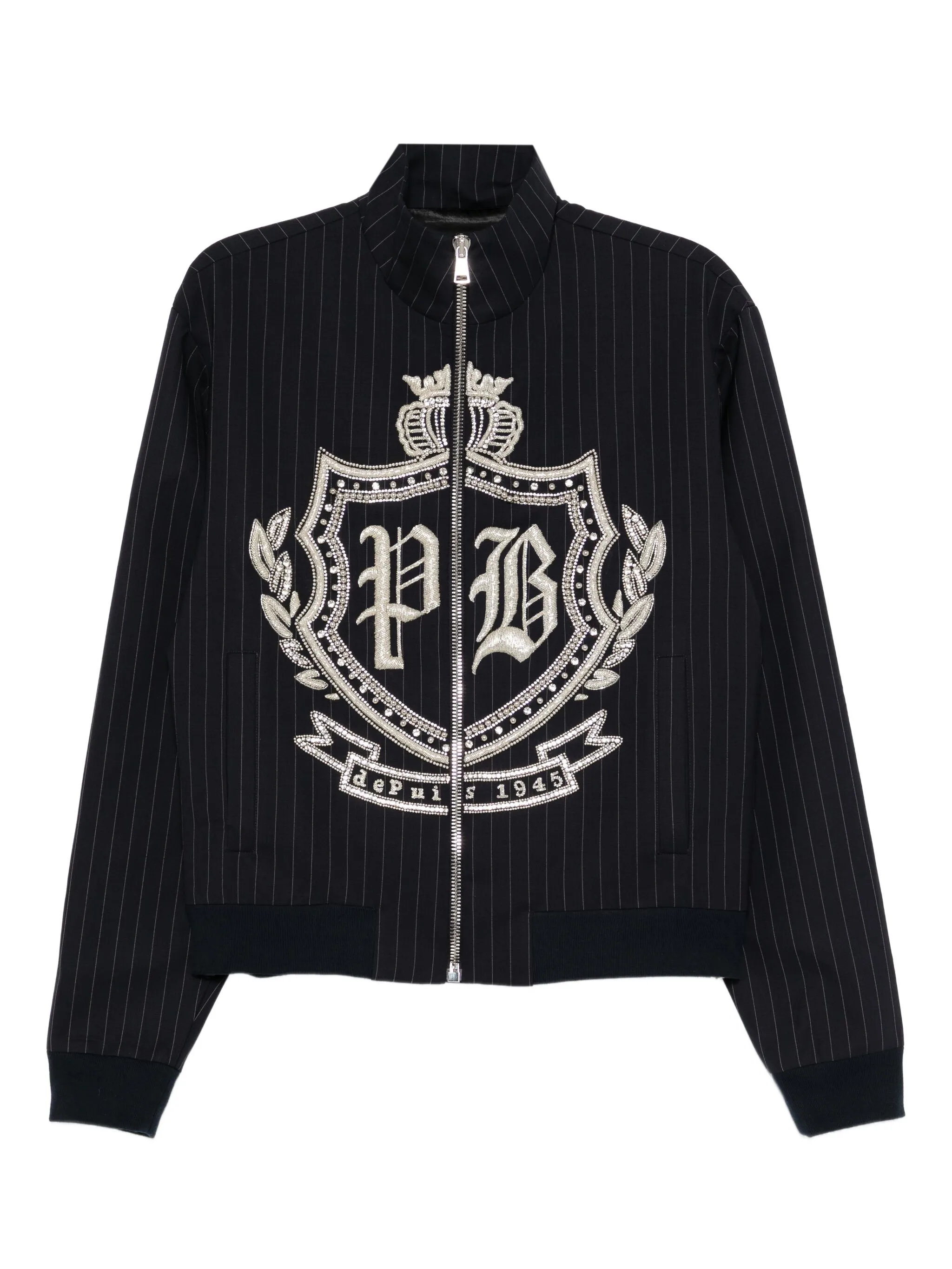 Куртка с кристаллами Balmain, синий
Куртка с кристаллами Balmain, синий