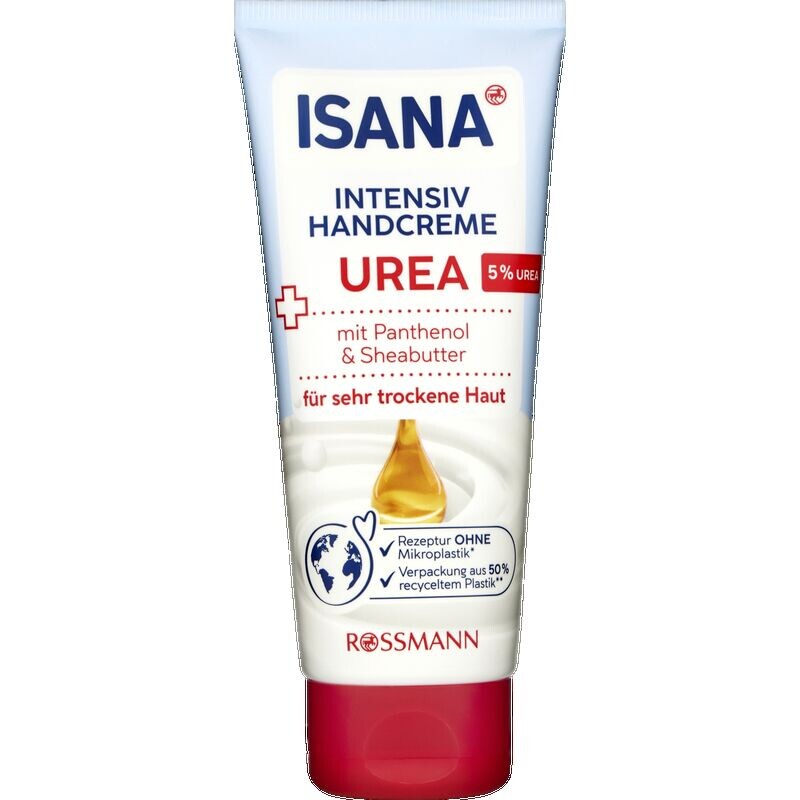 Насыщенный крем для рук с мочевиной интенсивный ISANA, 100 ml
Насыщенный крем для рук с мочевиной интенсивный ISANA, 100 ml