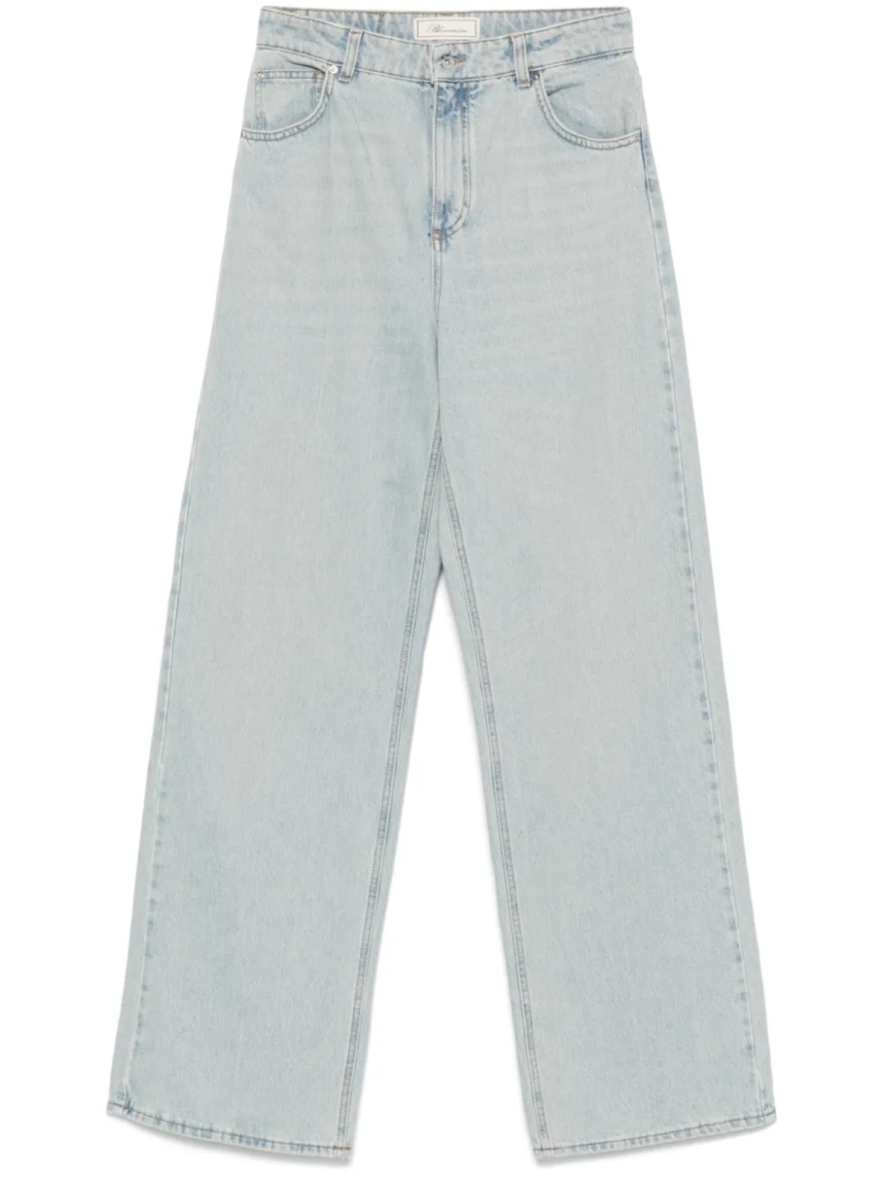 Джинсы Blumarine с вышитым логотипом, синий
Джинсы Blumarine с вышитым логотипом, синий