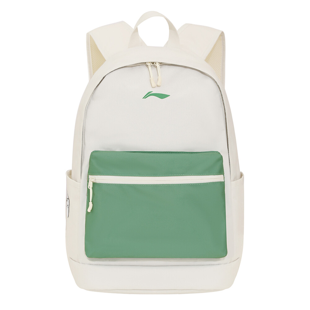 Li Ning Рюкзак унисекс с подкладкой, Белый/Зеленый
Li Ning Рюкзак унисекс с подкладкой, Белый/Зеленый