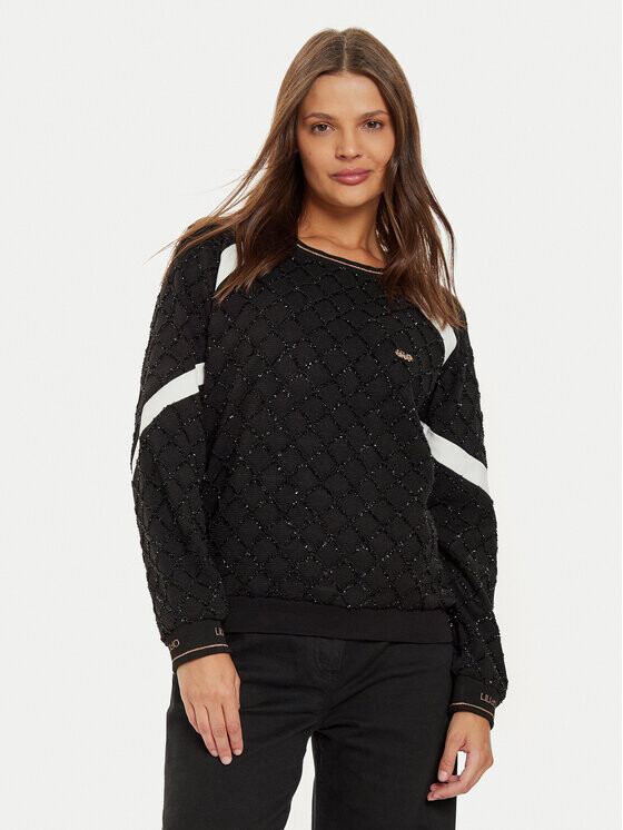 Свитер обычного кроя Liu Jo Sport, черный
Свитер обычного кроя Liu Jo Sport, черный