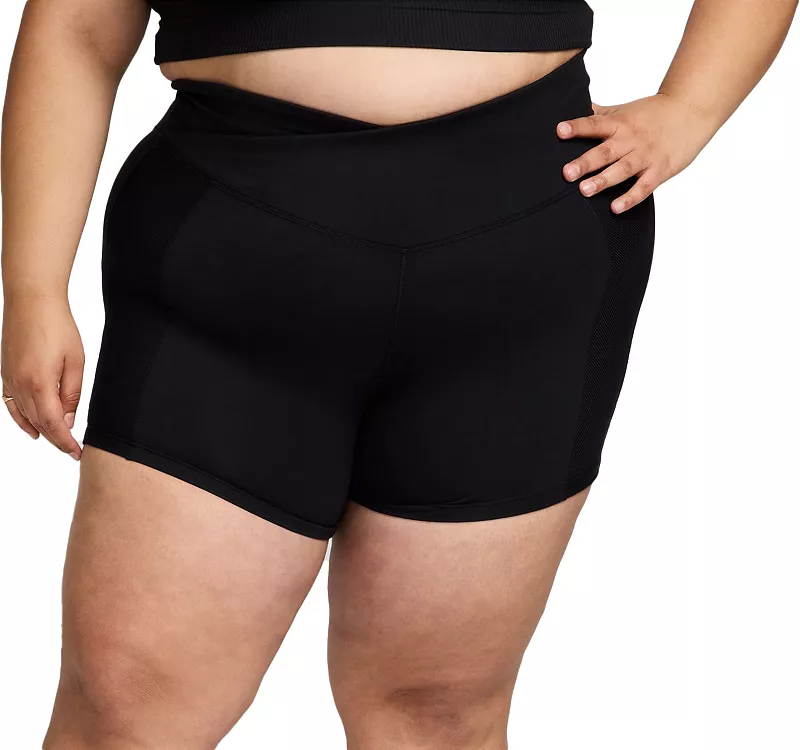 Женские байкерские шорты Nike с завышенной талией на одном запахе (5 дюймов) (большие размеры), черный
Женские байкерские шорты Nike с завышенной талией на одном запахе (5 дюймов) (большие размеры), черный