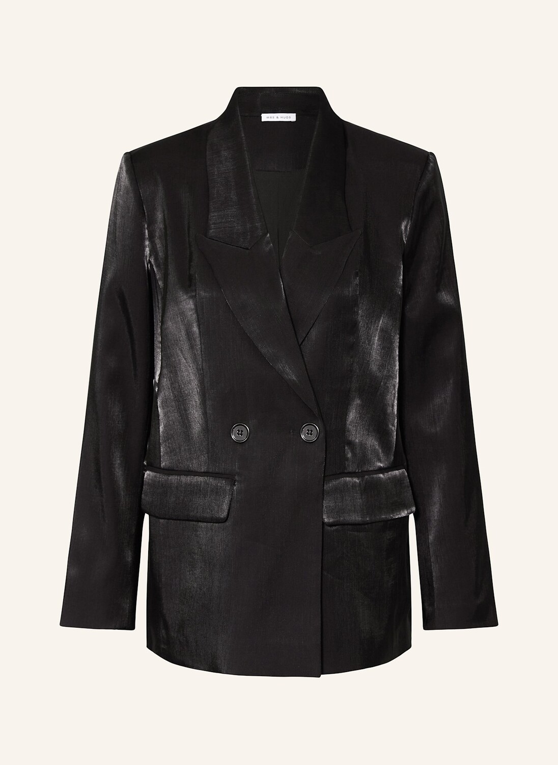 Атласный пиджак MRS & HUGS, черный
Атласный пиджак MRS & HUGS, черный