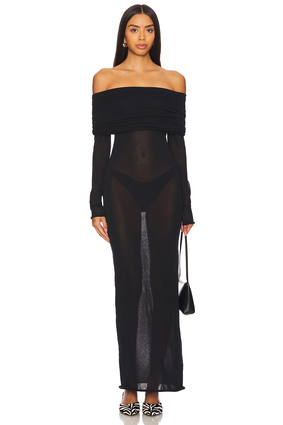 Платье софи с открытыми плечами Lovers And Friends, черный
Платье софи с открытыми плечами Lovers And Friends, черный