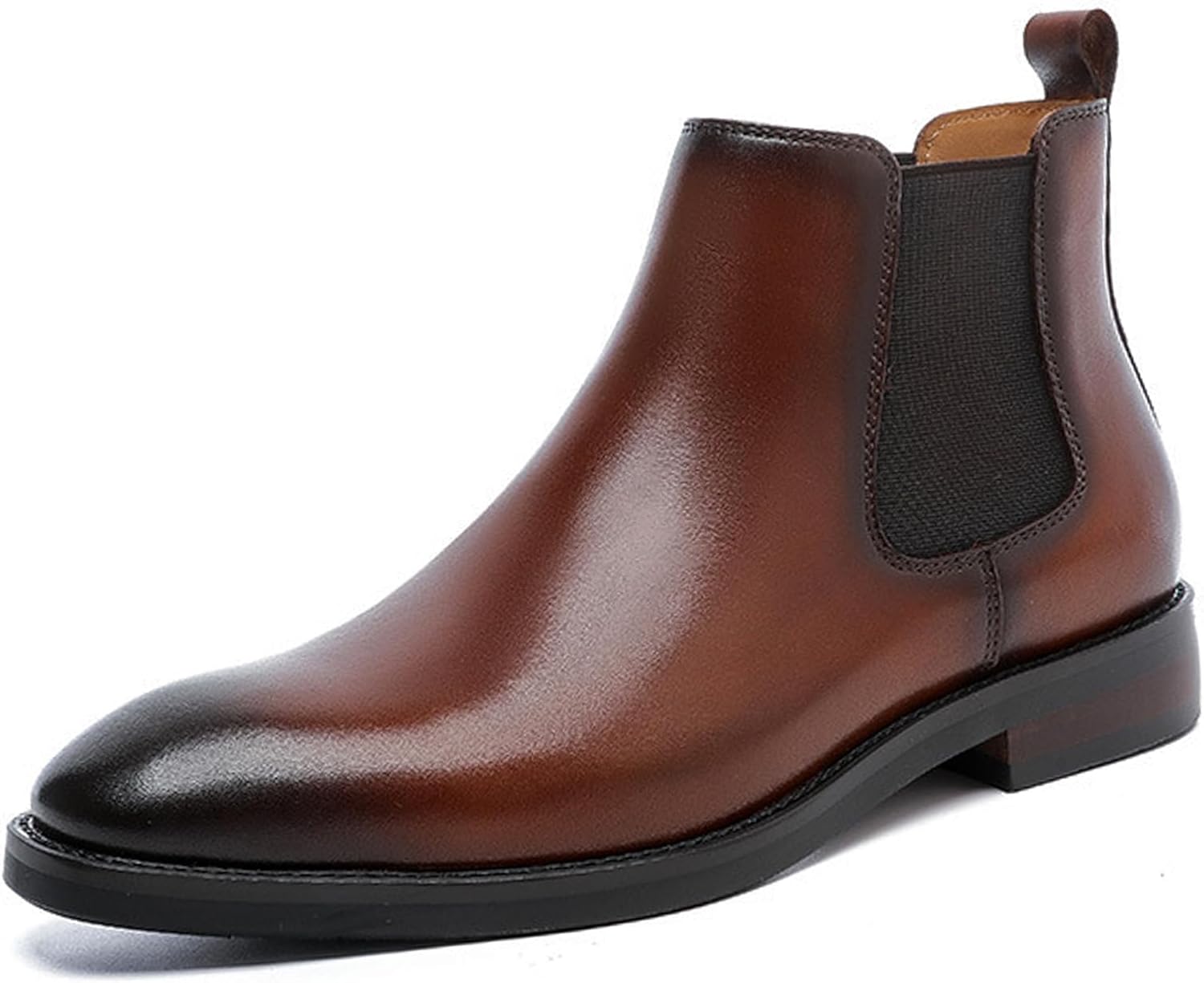 Мужские классические челси из натуральной кожи, повседневные удобные ботинки без шнурков с противоскользящей подошвой, ботинки чукка до щиколотки для работы и официальных мероприятий Ptnoka, коричневый
Мужские классические челси из натуральной кожи, повседневные удобные ботинки без шнурков с противоскользящей подошвой, ботинки чукка до щиколотки для работы и официальных мероприятий Ptnoka, коричневый