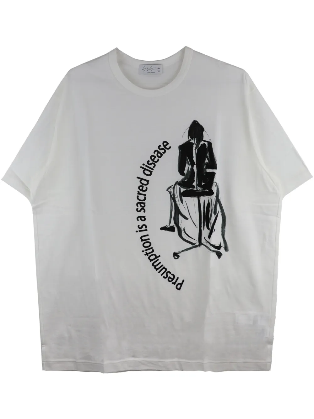 Футболка с логотипом Yohji Yamamoto, белый
Футболка с логотипом Yohji Yamamoto, белый