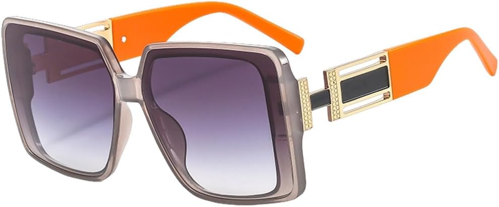 Модные солнцезащитные очки для женщин, роскошные, большие, с градиентным переходом цвета, элегантные женские очки в крупной оправе, серо-оранжевые LVTFCO, Gray Orange Gray
Модные солнцезащитные очки для женщин, роскошные, большие, с градиентным переходом цвета, элегантные женские очки в крупной оправе, серо-оранжевые LVTFCO, Gray Orange Gray
