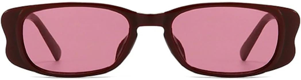 Ретро квадратные солнцезащитные очки для женщин, градиентные, защита от УФ-излучения UV400, модные для мужчин, стильная оправа с заклепками, артикул 3963 Melrose, Red
Ретро квадратные солнцезащитные очки для женщин, градиентные, защита от УФ-излучения UV400, модные для мужчин, стильная оправа с заклепками, артикул 3963 Melrose, Red