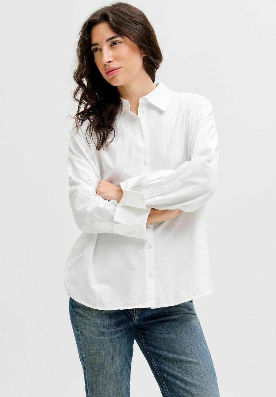Блуза JJXX Button-down blouse, Blanc De Blanc/White
Блуза JJXX Button-down blouse, Blanc De Blanc/White