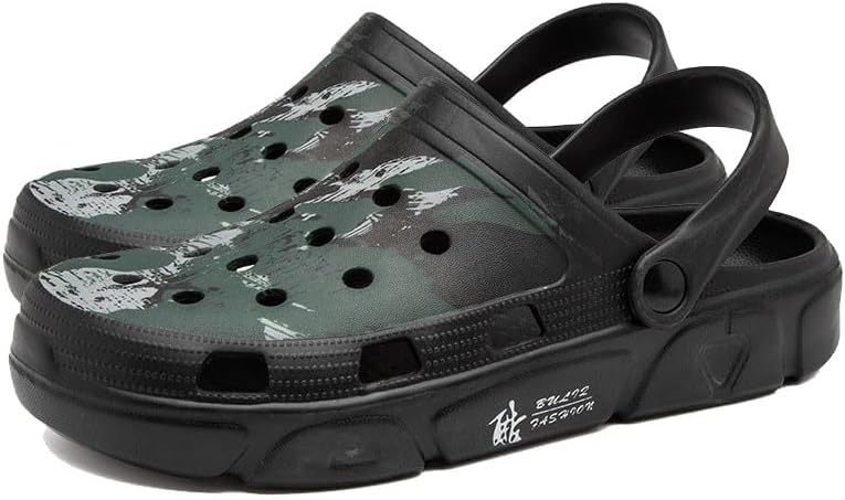 Мужские тапочки-сланцы Doodle Garden, водонепроницаемые шлепанцы для пляжа и бассейна, сандалии Odipon, черный
Мужские тапочки-сланцы Doodle Garden, водонепроницаемые шлепанцы для пляжа и бассейна, сандалии Odipon, черный