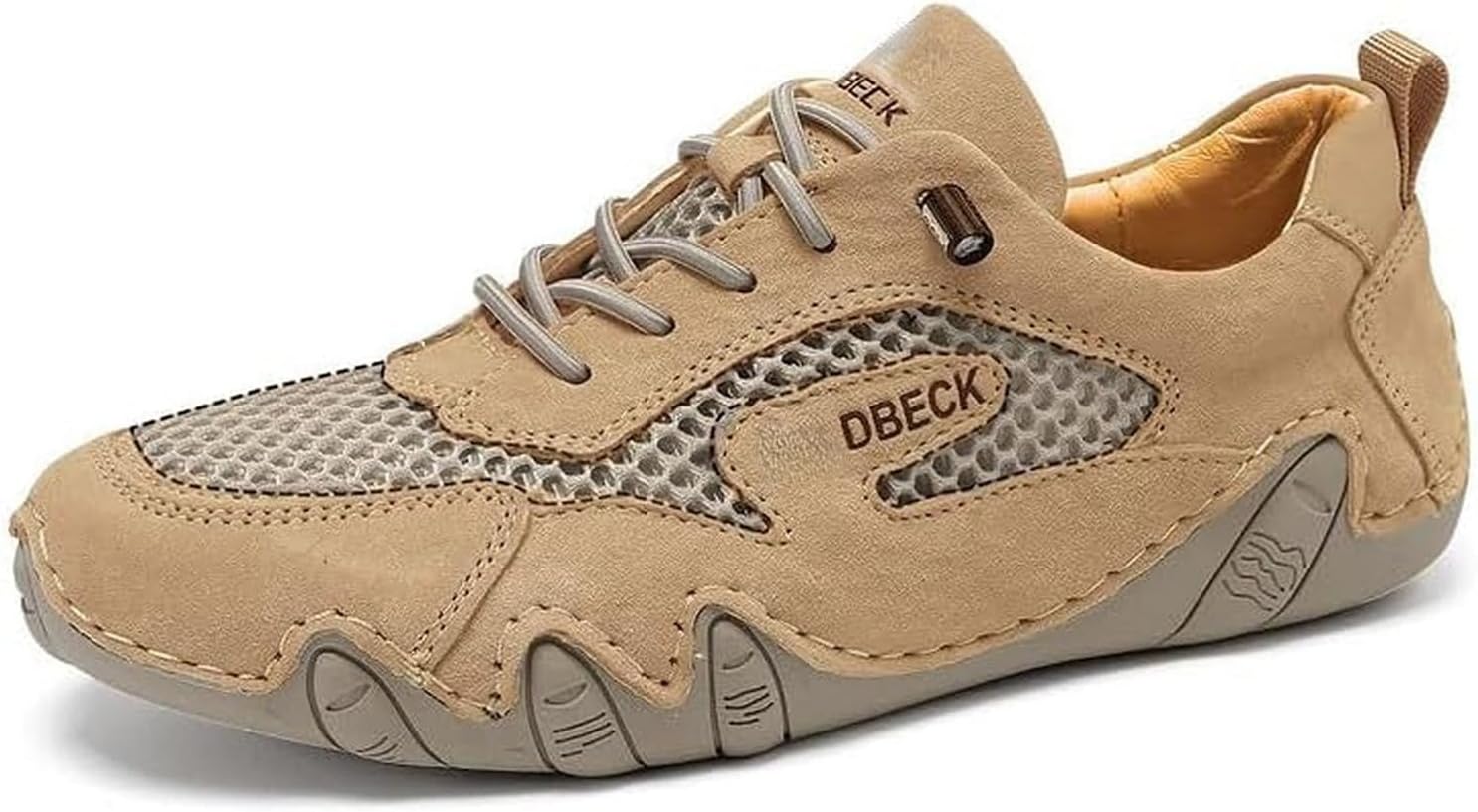 Мужские кроссовки ручной работы из натуральной кожи для ходьбы по пересеченной местности, летние спортивные кроссовки без шнурков, сетчатые, дышащие, нескользящие Abborora, коричневый
Мужские кроссовки ручной работы из натуральной кожи для ходьбы по пересеченной местности, летние спортивные кроссовки без шнурков, сетчатые, дышащие, нескользящие Abborora, коричневый