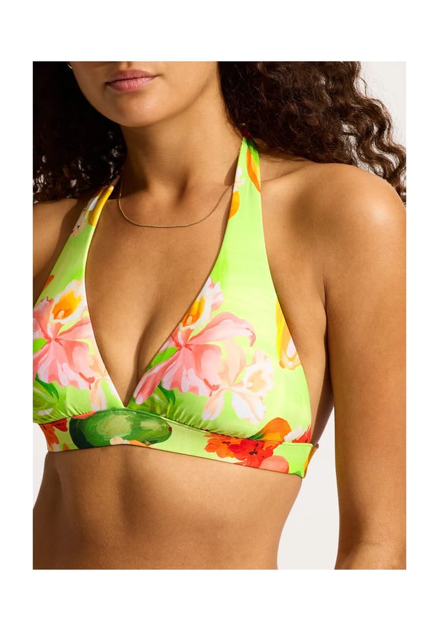 Топ бикини Tropique с воротником-хомутом Seafolly, цвет aloe gel
Топ бикини Tropique с воротником-хомутом Seafolly, цвет aloe gel