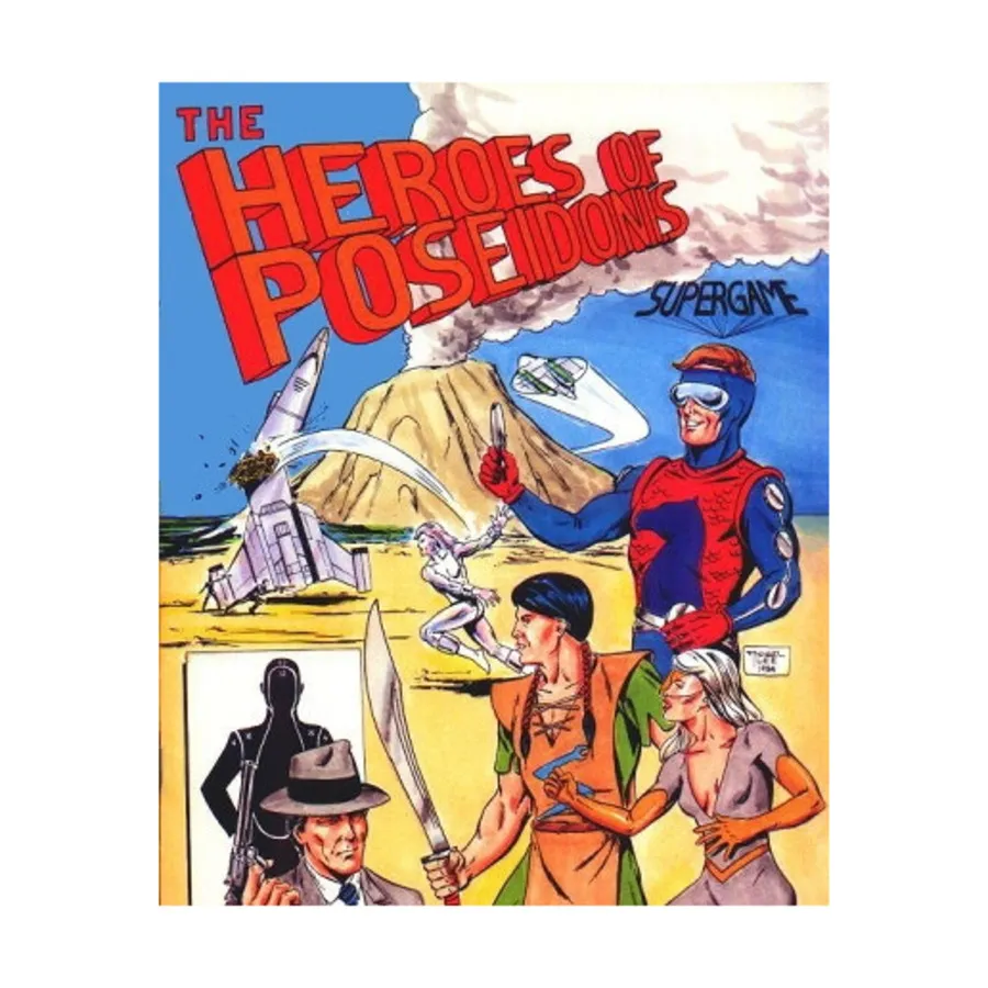 Heroes of Poseidonis, Supergame (DAG Design), мягкая обложка
Heroes of Poseidonis, Supergame (DAG Design), мягкая обложка