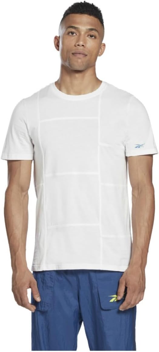 Мужская футболка Reebok CT606 с коротким рукавом и минималистичным дизайном талии MYT, белый
Мужская футболка Reebok CT606 с коротким рукавом и минималистичным дизайном талии MYT, белый