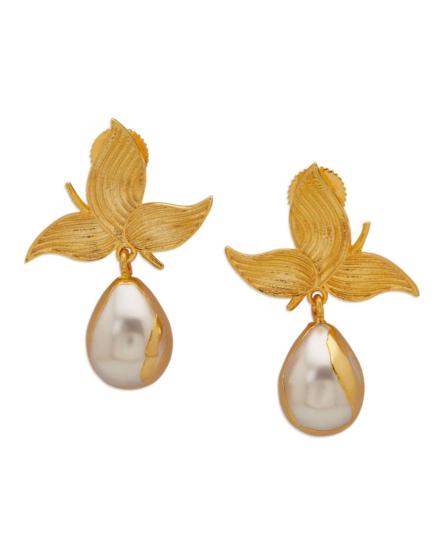 Серьги Zooni Dhwani Bansal, 22k gold plated
Серьги Zooni Dhwani Bansal, 22k gold plated